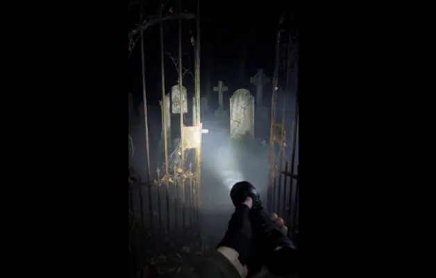 Деревенское кладбище