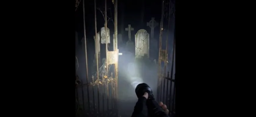 Деревенское кладбище