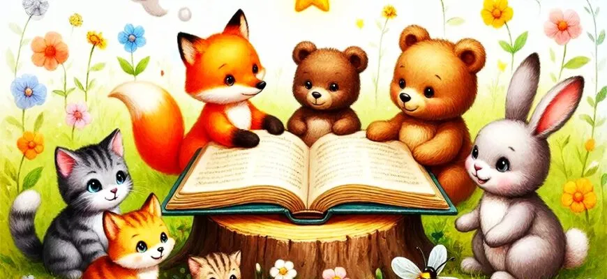 7 коротких Сказок на ночь для Малышей