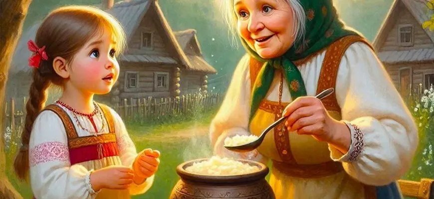 «Горшочек каши» Сказка Братьев Якоба и Вильгельма Гримм
