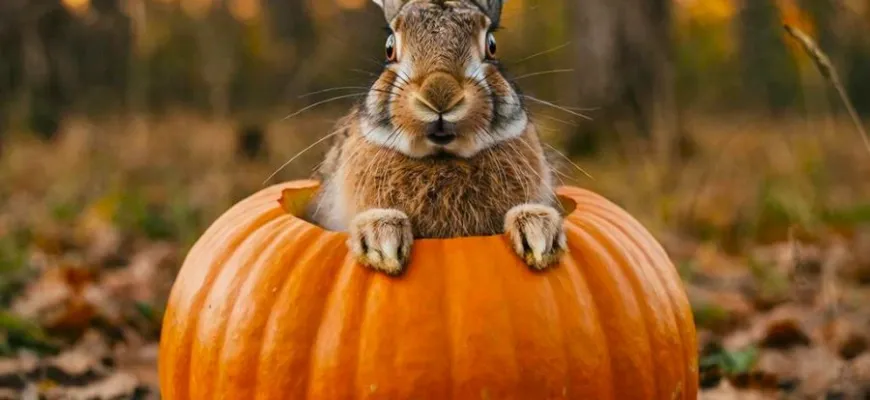 "Заяц в тыкве" Абхазская сказка