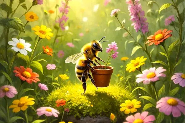 Маленькая пчелка, которая не хотела собирать нектар