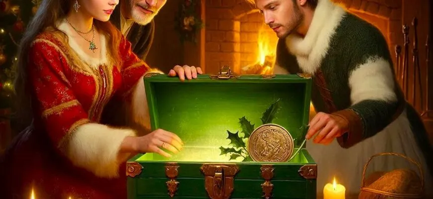 Рождественский рассказ "Тайна зелёного сундука"