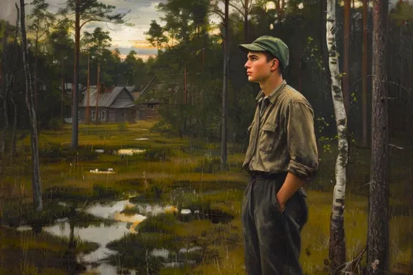 Голос из Болота в Окрестности Деревни Лаптево