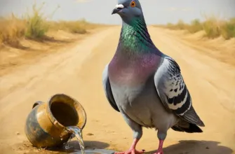 Басня Эзопа "Голубь который хотел пить"