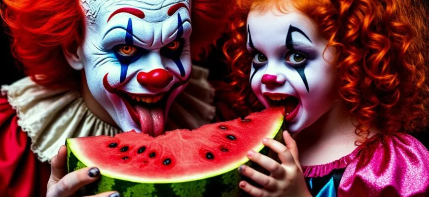 Злой Клоун и Арбуз