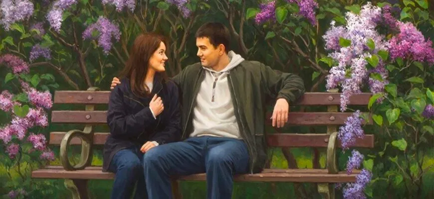 Любовный роман: "Аромат сирени"