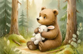 Медвежонок и его любимая игрушка