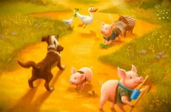 Приключения в Солнечной Долине: Три Поросёнка,Гусь и Собака