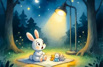 Зайчонок Ушастик,который боялся темноты