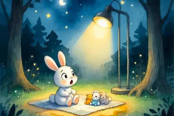 Зайчонок Ушастик,который боялся темноты