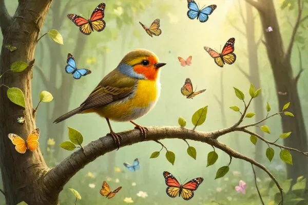 Птичка которая не умела петь