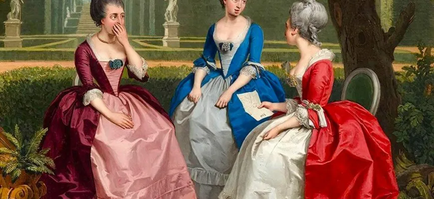 Басня "Женщины и секрет"