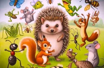 "Приключения в Солнечном Лесу" Рассказ в Стихах для Малышей