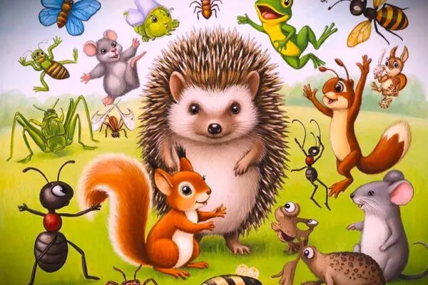 "Приключения в Солнечном Лесу" Рассказ в Стихах для Малышей