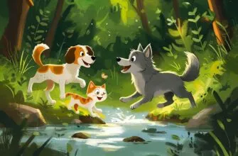 "Волк, кот и собака" Белорусские сказки