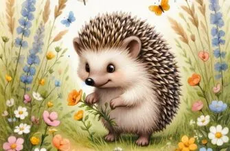 Ёжик, который любил собирать цветы