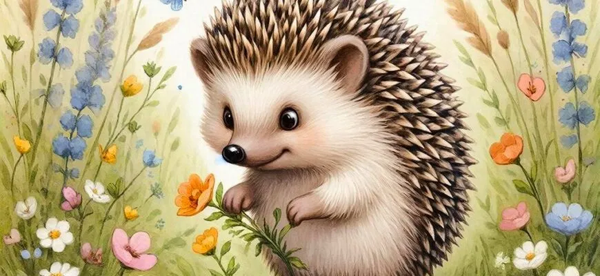Ёжик, который любил собирать цветы