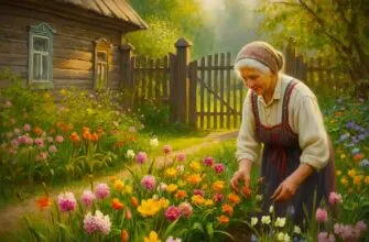 Бабушка Анна-Цветы для тишины