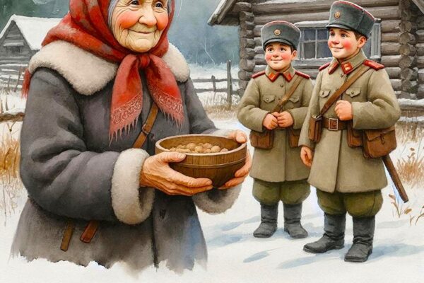 Баба и два солдата