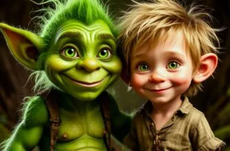 Сказка о Дружбе Тролля Луки и Мальчика Эдварда