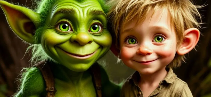 Сказка о Дружбе Тролля Луки и Мальчика Эдварда