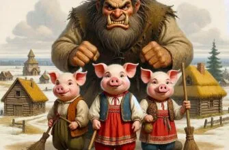 Сказка о Трёх Поросятах и Тролле