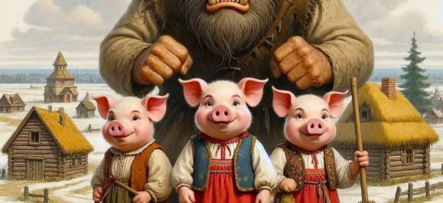 Сказка о Трёх Поросятах и Тролле