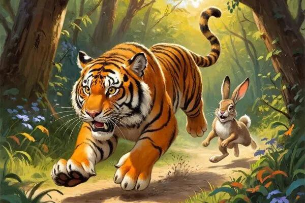 Тигр и заяц
