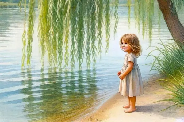 Сонная Речка и Шепчущие Ивы-Сказка