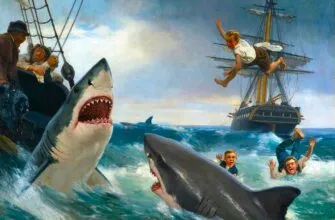 "Акула" Рассказ Льва Толстого-Читать