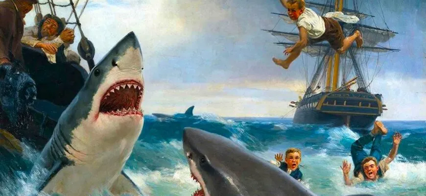 "Акула" Рассказ Льва Толстого-Читать