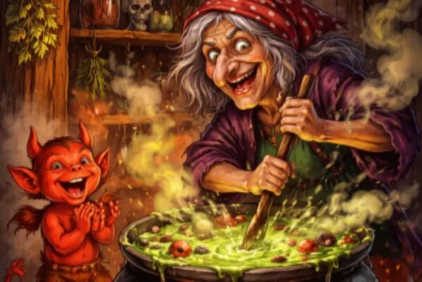 Заколдованный Компот Бабушки Яги