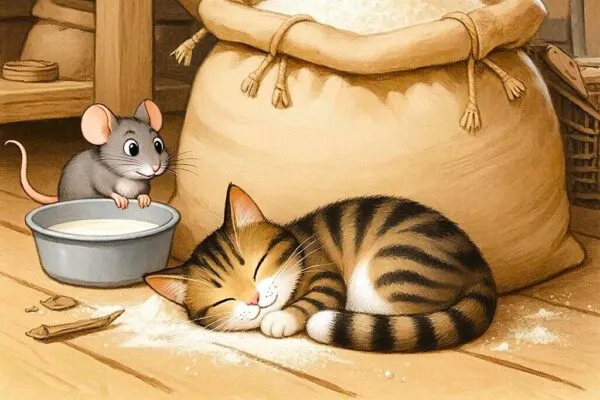 Мышонок-который боялся кошек