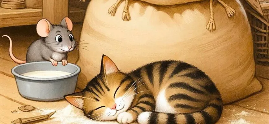 Мышонок-который боялся кошек