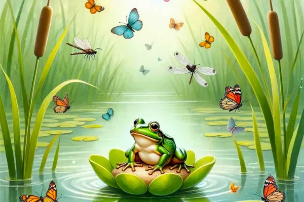 Лягушонок, который мечтал летать