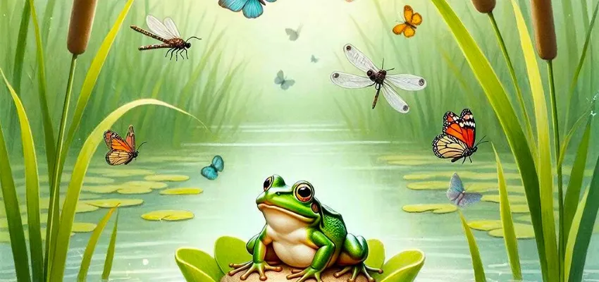Лягушонок, который мечтал летать