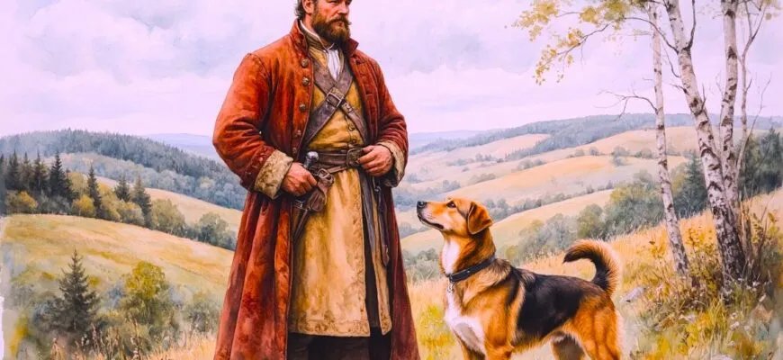 Барин и собака Русская сказка