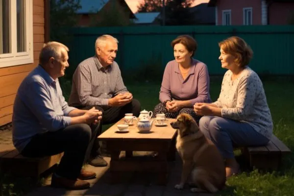 Чайная церемония по-соседски, или Как Петрович жену перехитрил