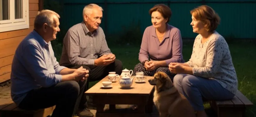 Чайная церемония по-соседски, или Как Петрович жену перехитрил