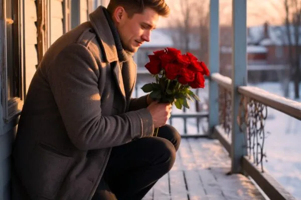 Алые Розы Цветы которые не растут Зимой