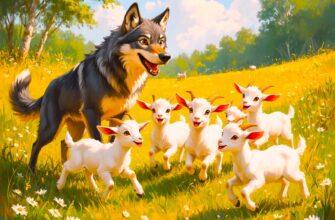 Волк и Козлята-Сказка русская народная