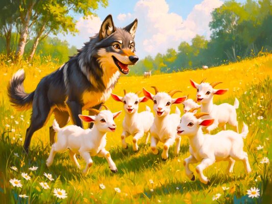 Волк и Козлята-Сказка русская народная