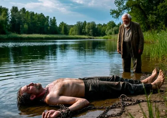 Пруд огненной воды