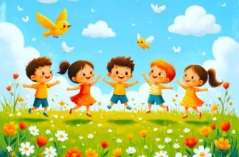 15 Коротких Стишков про Весну для Малышей