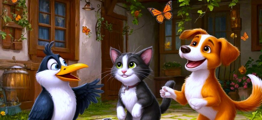 Бобик, Мурзик и Сорока‑Воровайка: охота за сокровищами