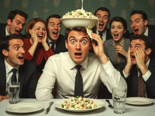 Квест с Салатом на 23 февраля