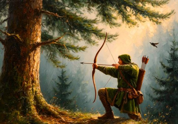 Робин Гуд в лесах Ноттингема