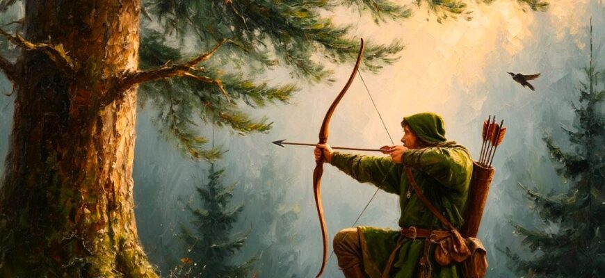 Робин Гуд в лесах Ноттингема