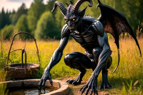 Чёрт у колодца